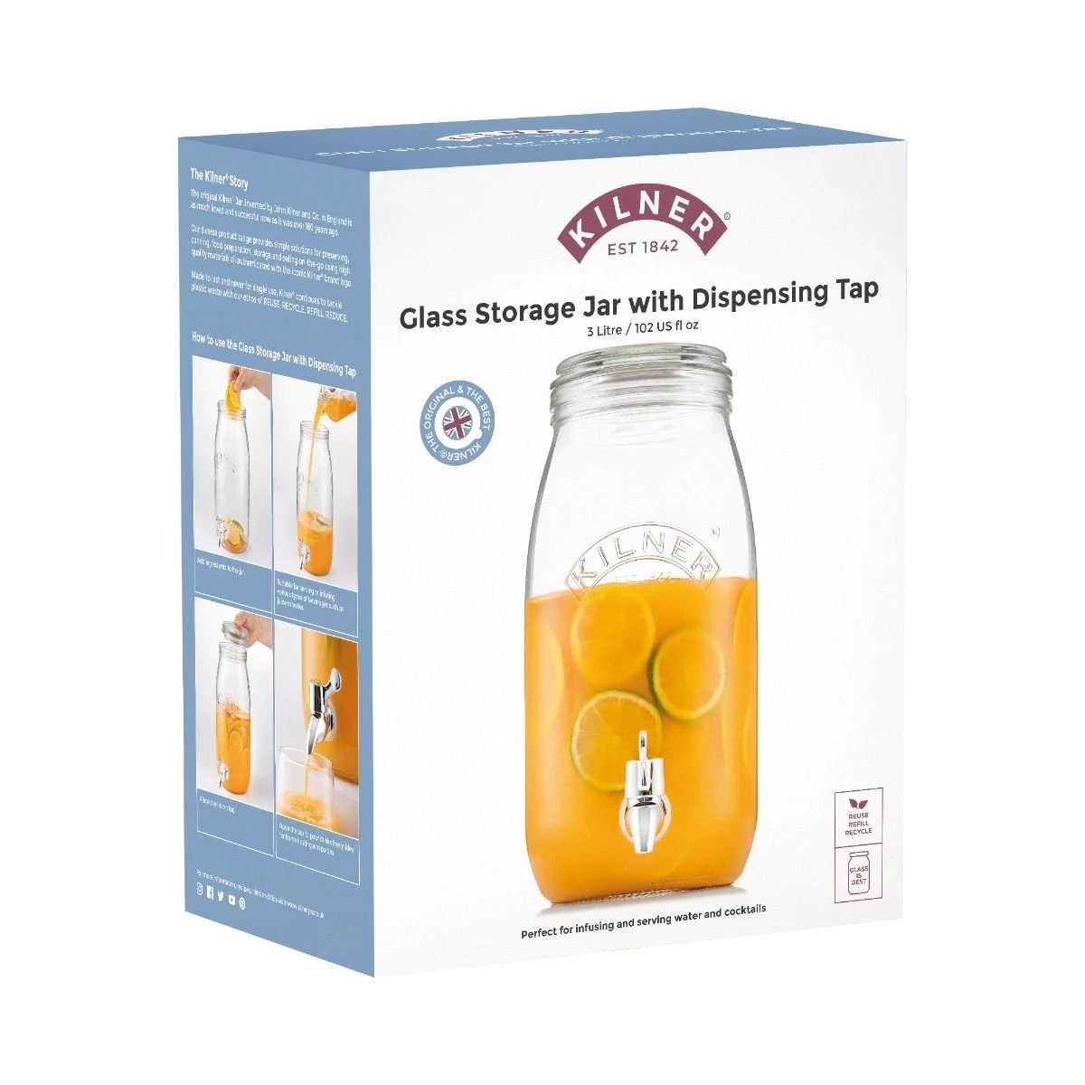 Kilner Drink Dispenser | 3L - Image 2