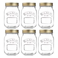 Kilner Canning Jars (Set Of 6) | 17oz