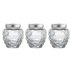 Kilner 13.5oz Fruit Jars (Set Of 3) | Berry