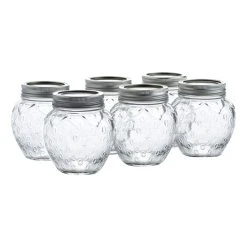 Kilner 13.5oz Fruit Jars (Set Of 6) | Strawberry Jars