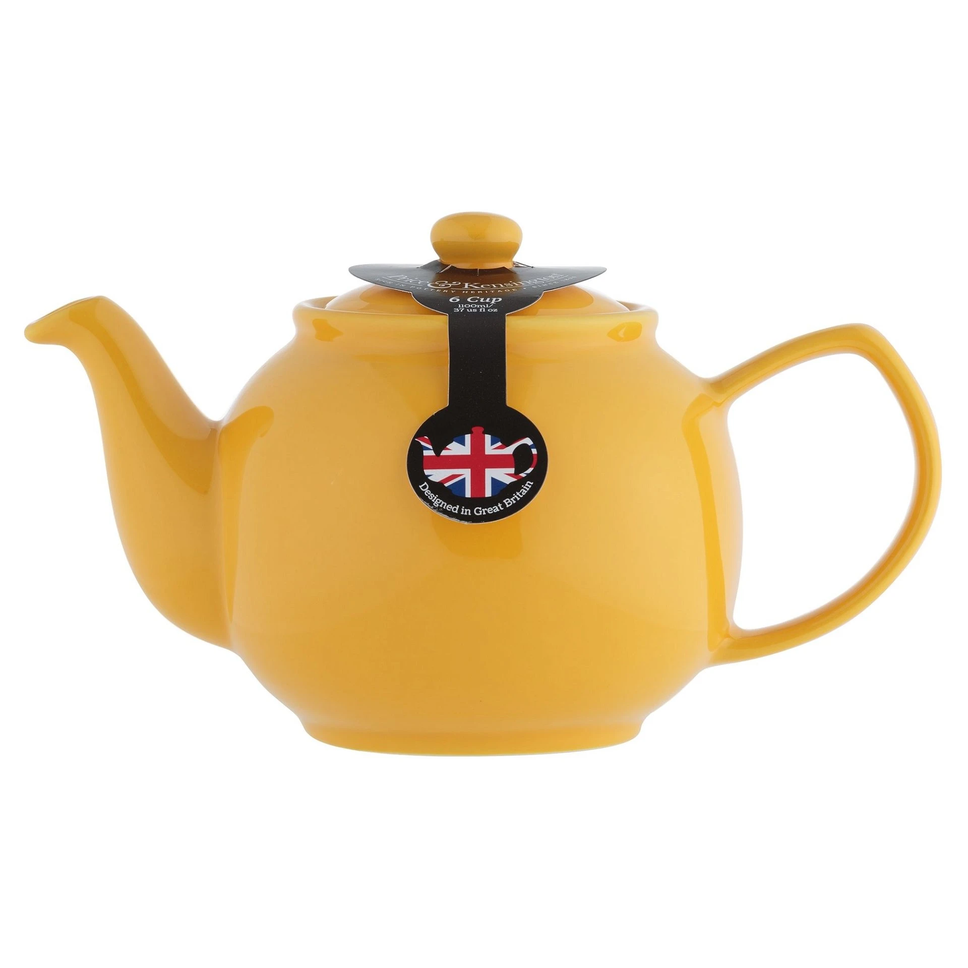 Price & Kensington 6-Cup Teapot | Mustard - Image 2