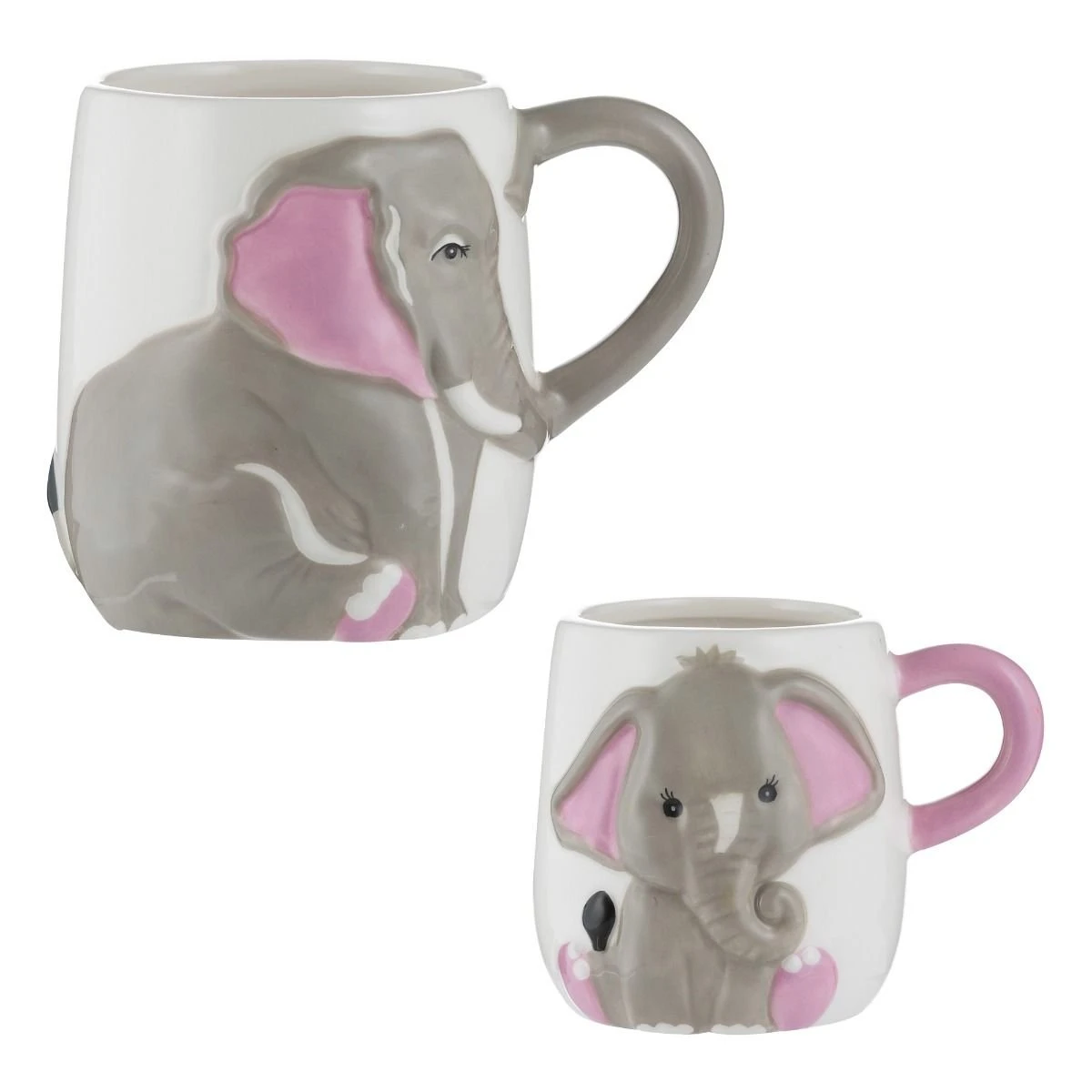 Price & Kensington Animal Mugs (Set Of 2) | Elephant
