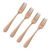 Viners Select 4-Piece Pastry Fork Set | Copper