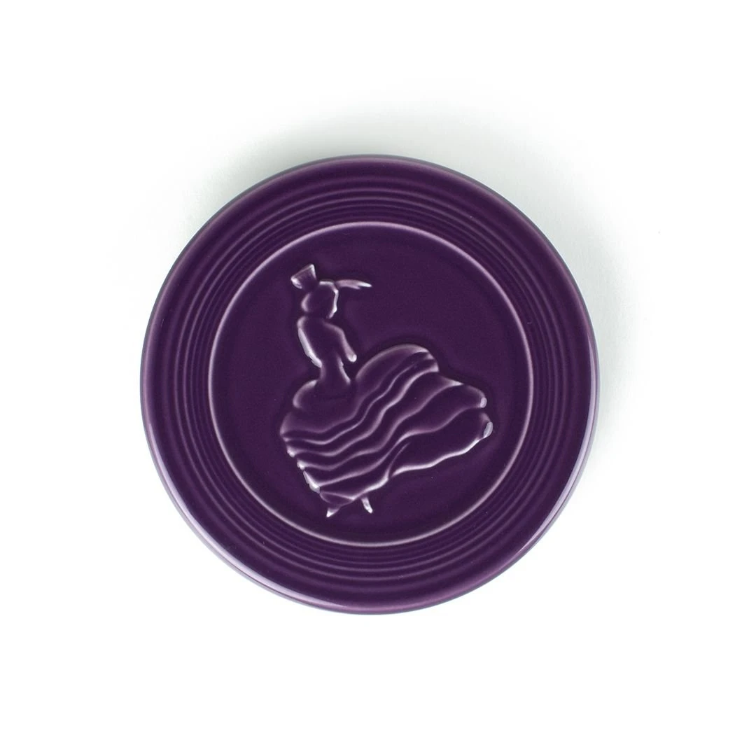 Fiesta® 6" Ceramic Trivet | Mulberry