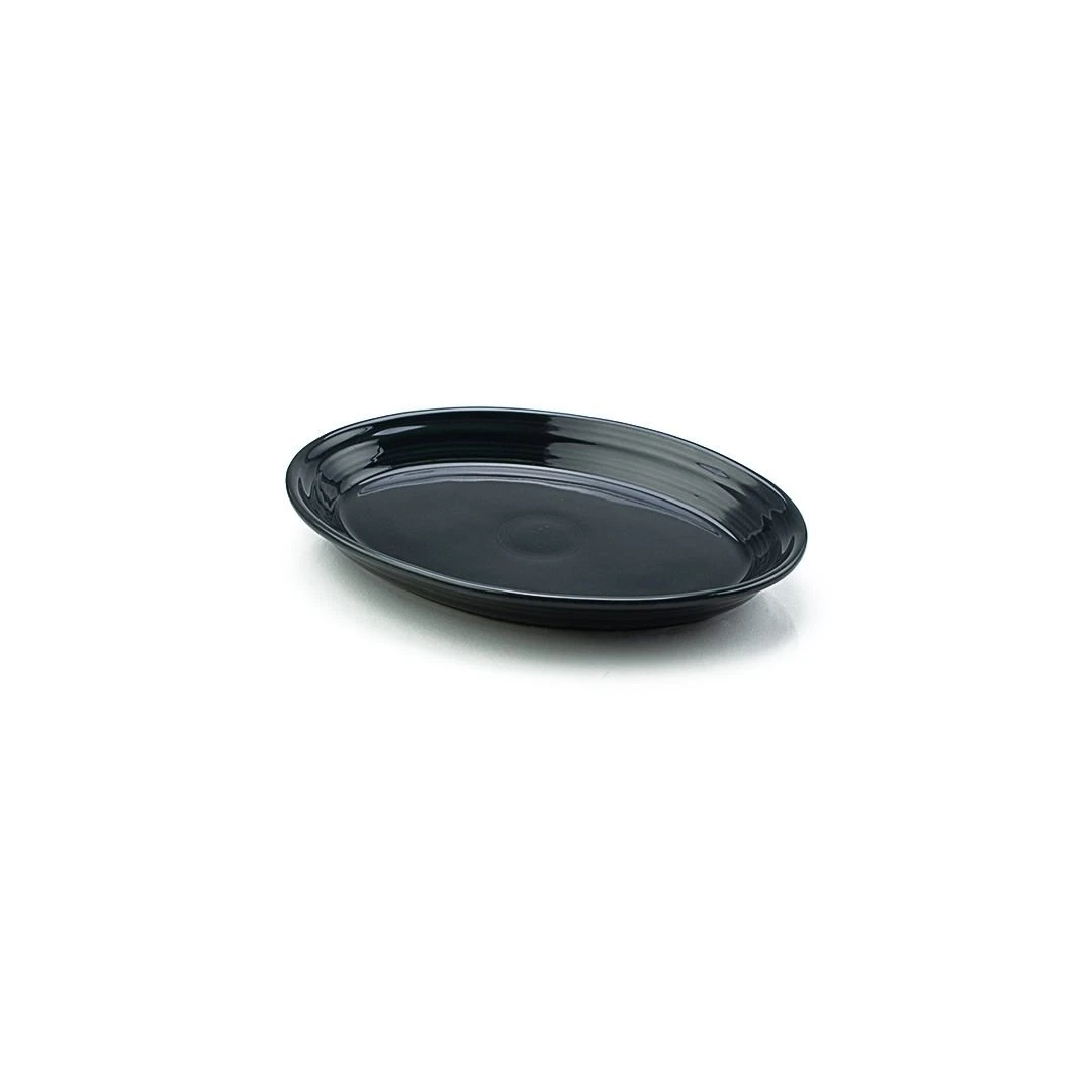 Fiesta® 9.6" Small Oval Serving Platter | Slate - Image 2