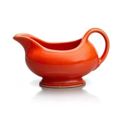 Fiesta® 18.5oz Sauceboat / Gravy Boat | Poppy
