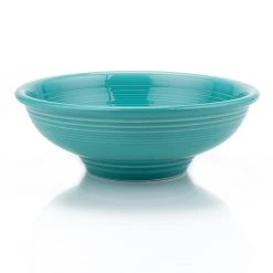 Fiesta® 64oz Pedestal Bowl | Turquoise