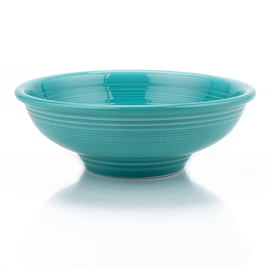 Fiesta® 64oz Pedestal Bowl | Turquoise