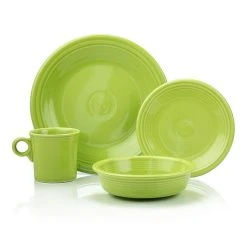 Fiesta® 16-Piece Classic Dinnerware Set | Lemongrass