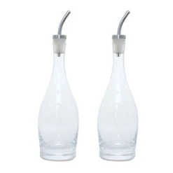 Fortessa D&V Timo 16oz Glass Oil/Vinegar Cruet Set