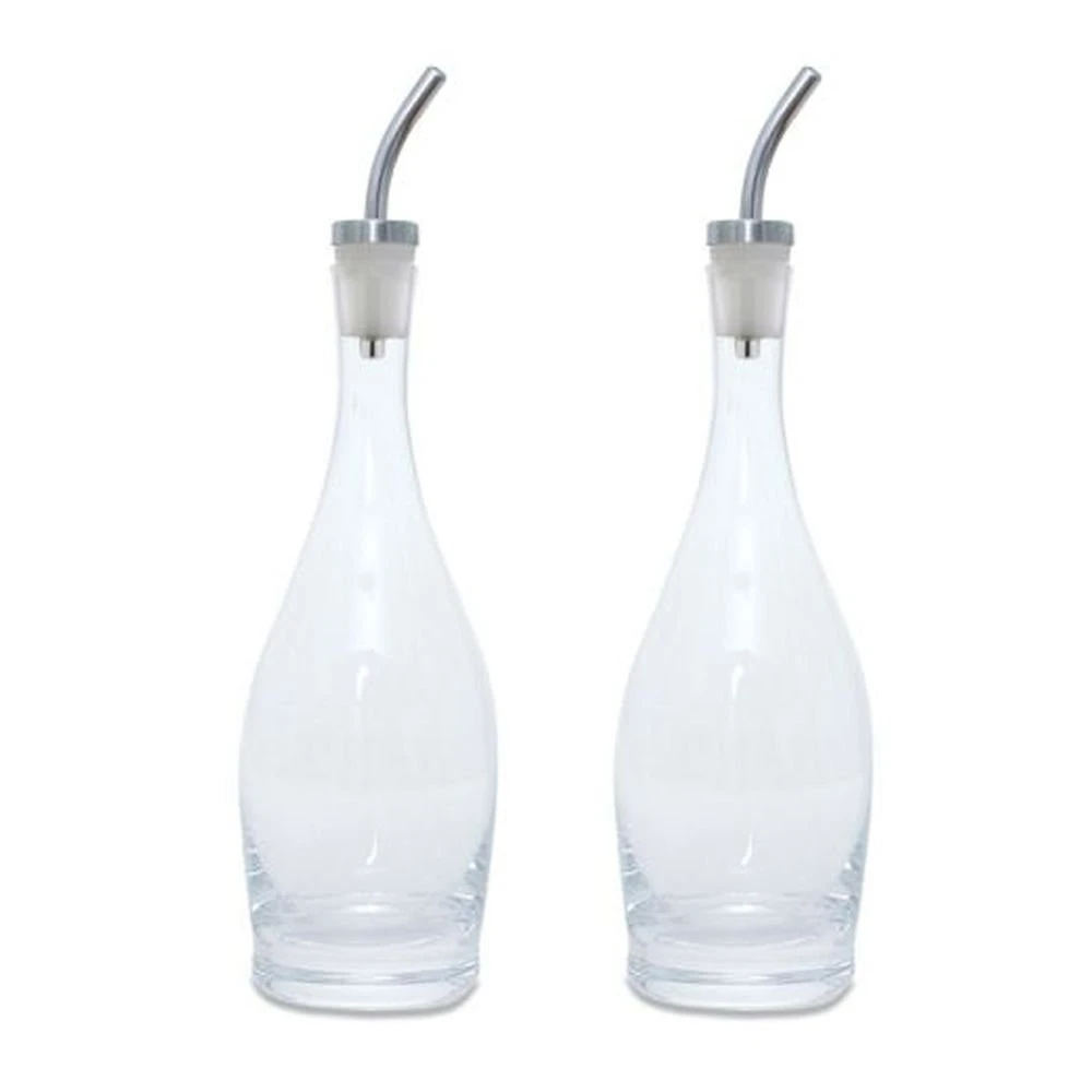 Fortessa D&V Timo 16oz Glass Oil/Vinegar Cruet Set
