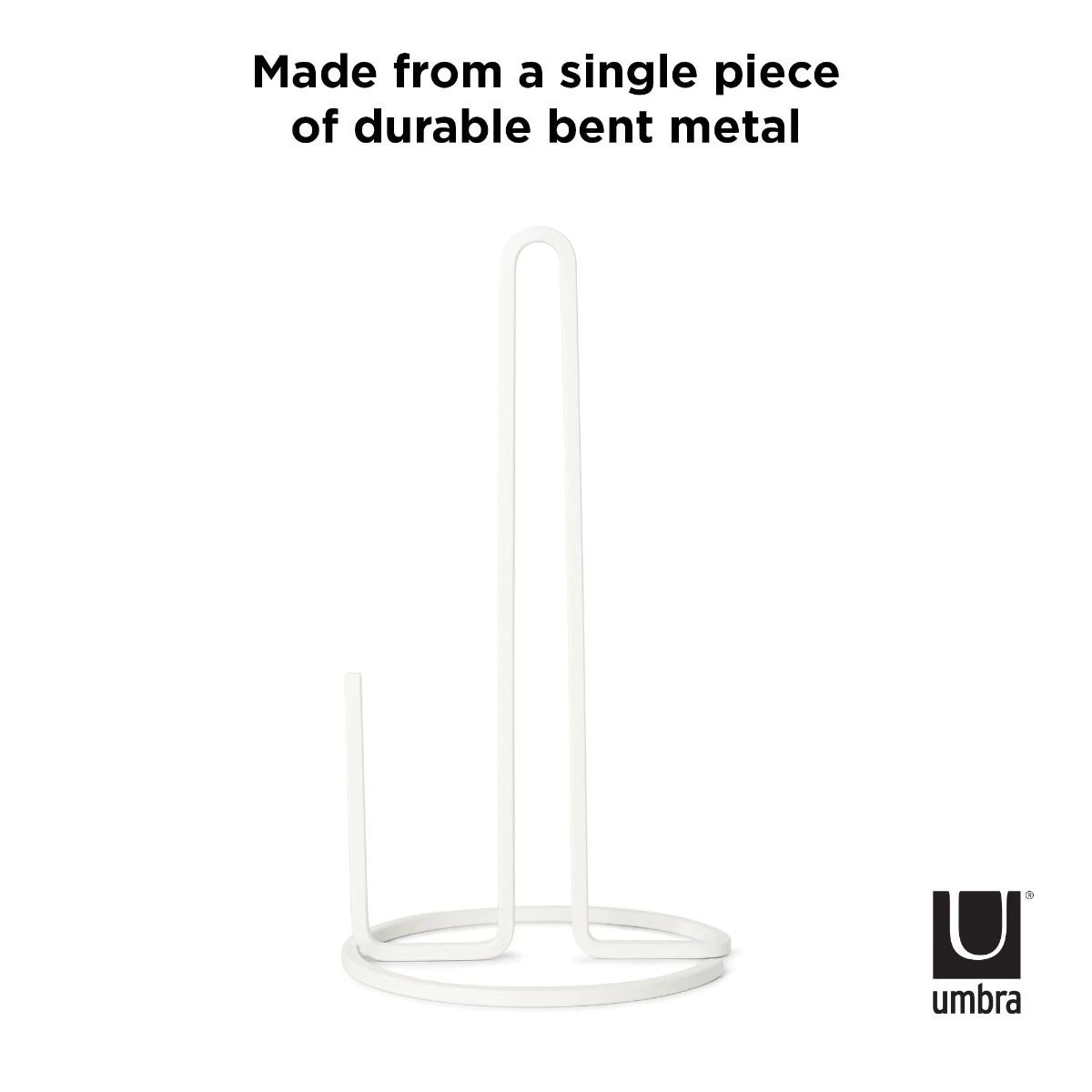 Umbra Squire Vertical Paper Towel Holder | White - Image 5