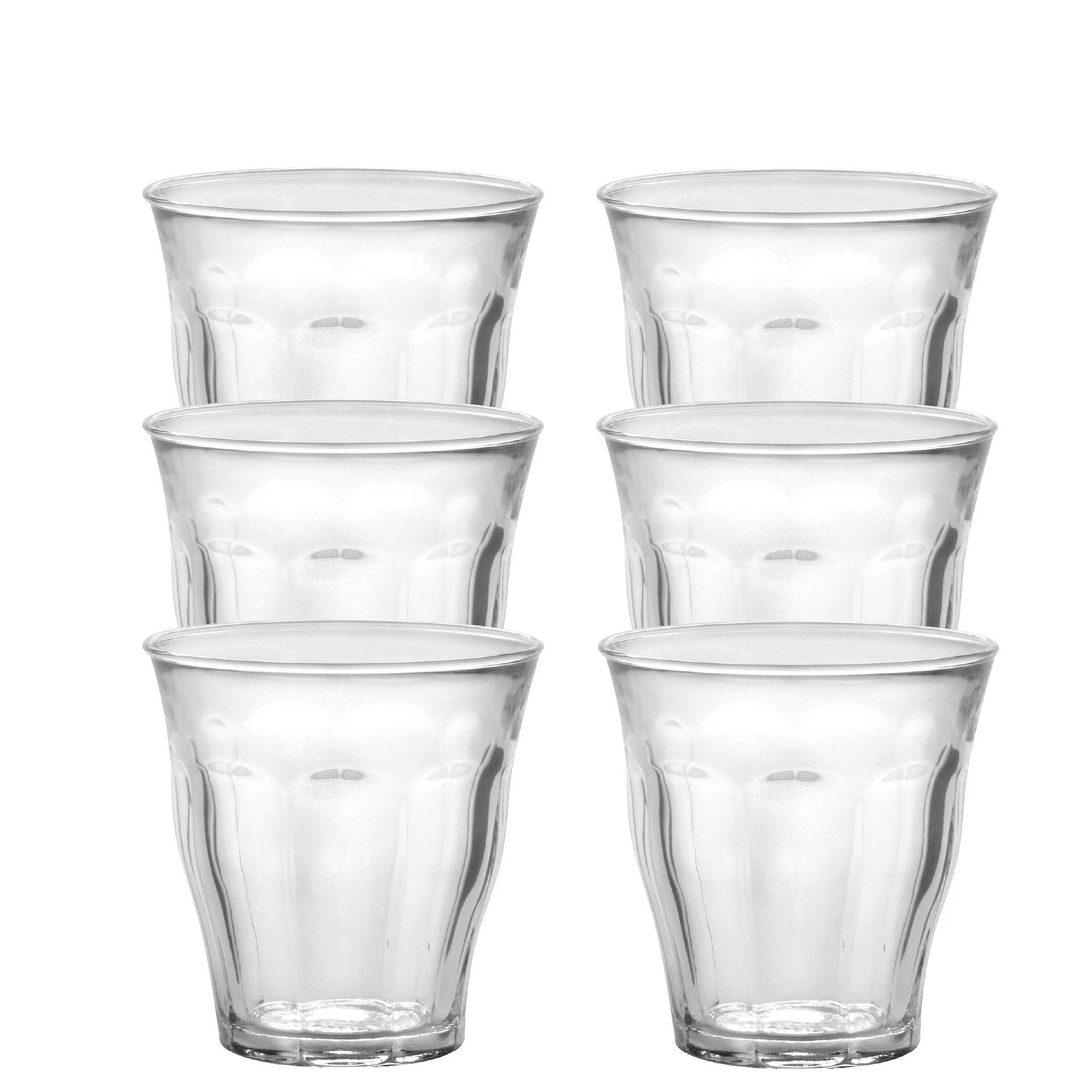Duralex 8.75oz Picardie Clear Tumbler | Set Of 6 - Image 2