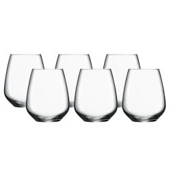 Luigi Bormioli Atelier 23.25 Oz Stemless Cabernet Glass | Set Of 6