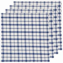 Danica Brands Now Designs By Danica Second Spin 20" Napkins (Set Of 4) | Belle Plaid