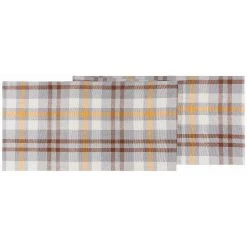Danica Brands Now Designs By Danica Second Spin 14" X 72" Table Runner | Maize Plaid