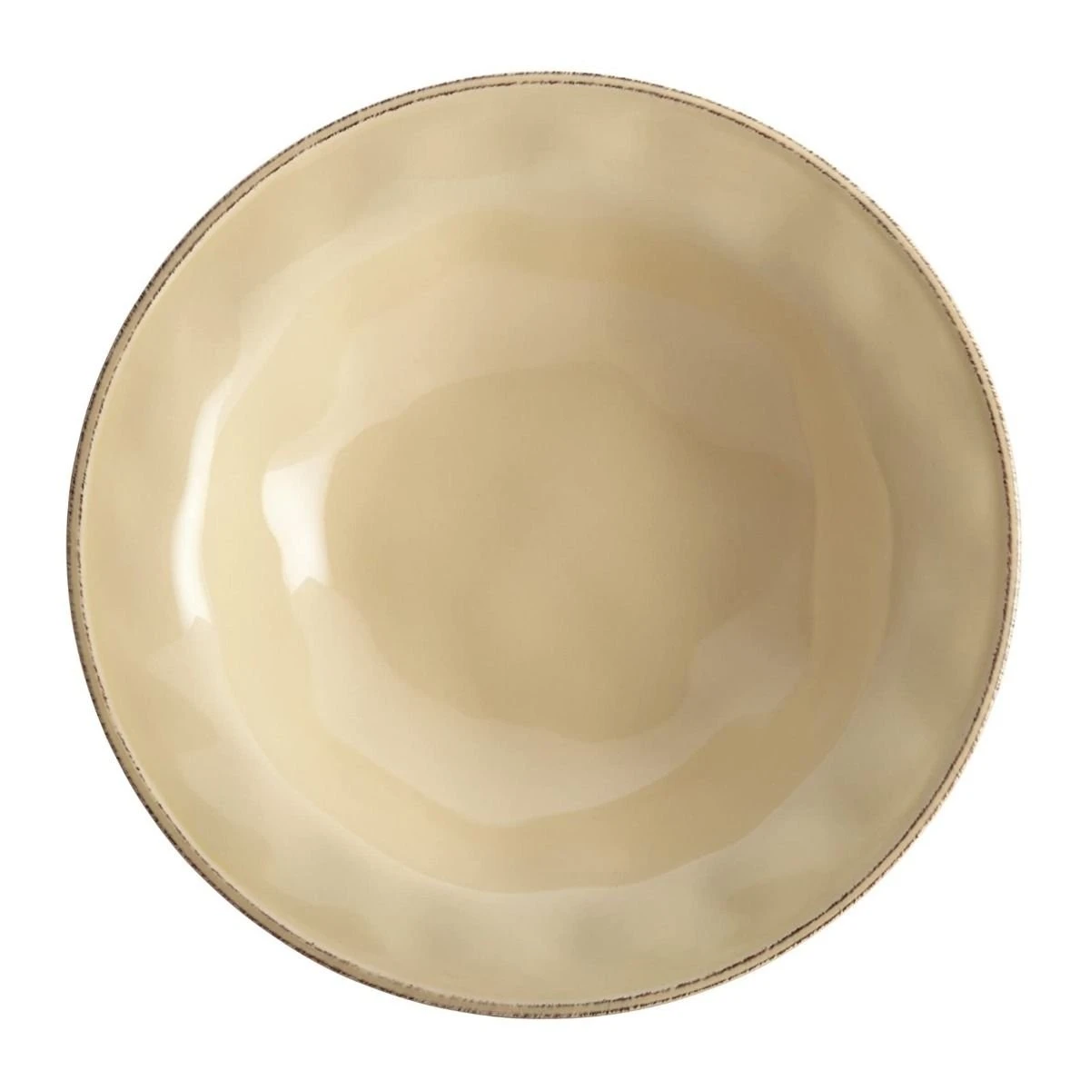 Rachael Ray Cucina Collection 10" Round Serving Bowl | Almond Cream - Image 2