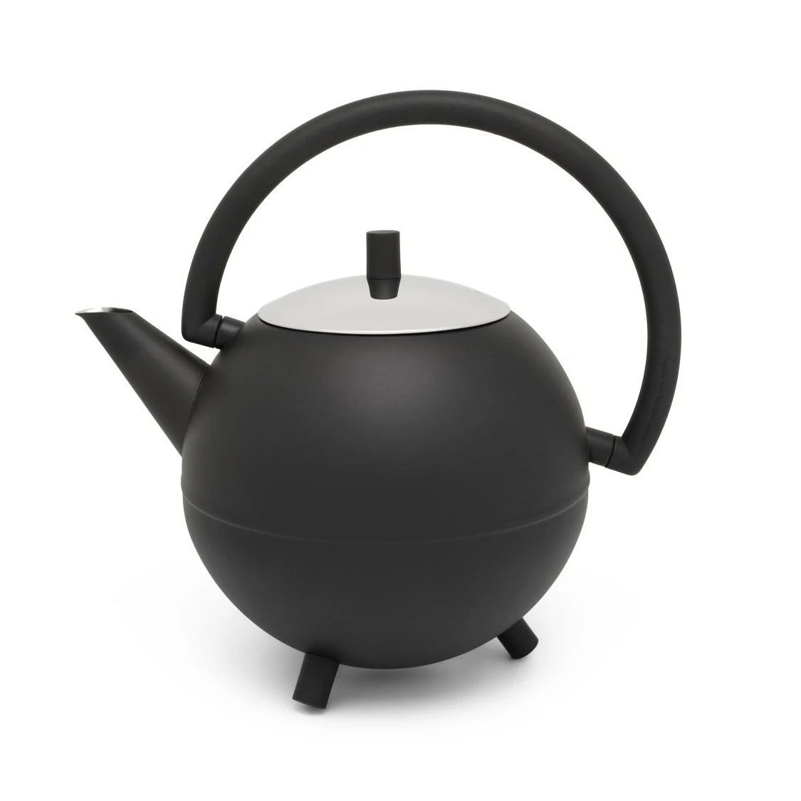 Bredemeijer Saturn 40oz Double Wall Teapot | Black Matte