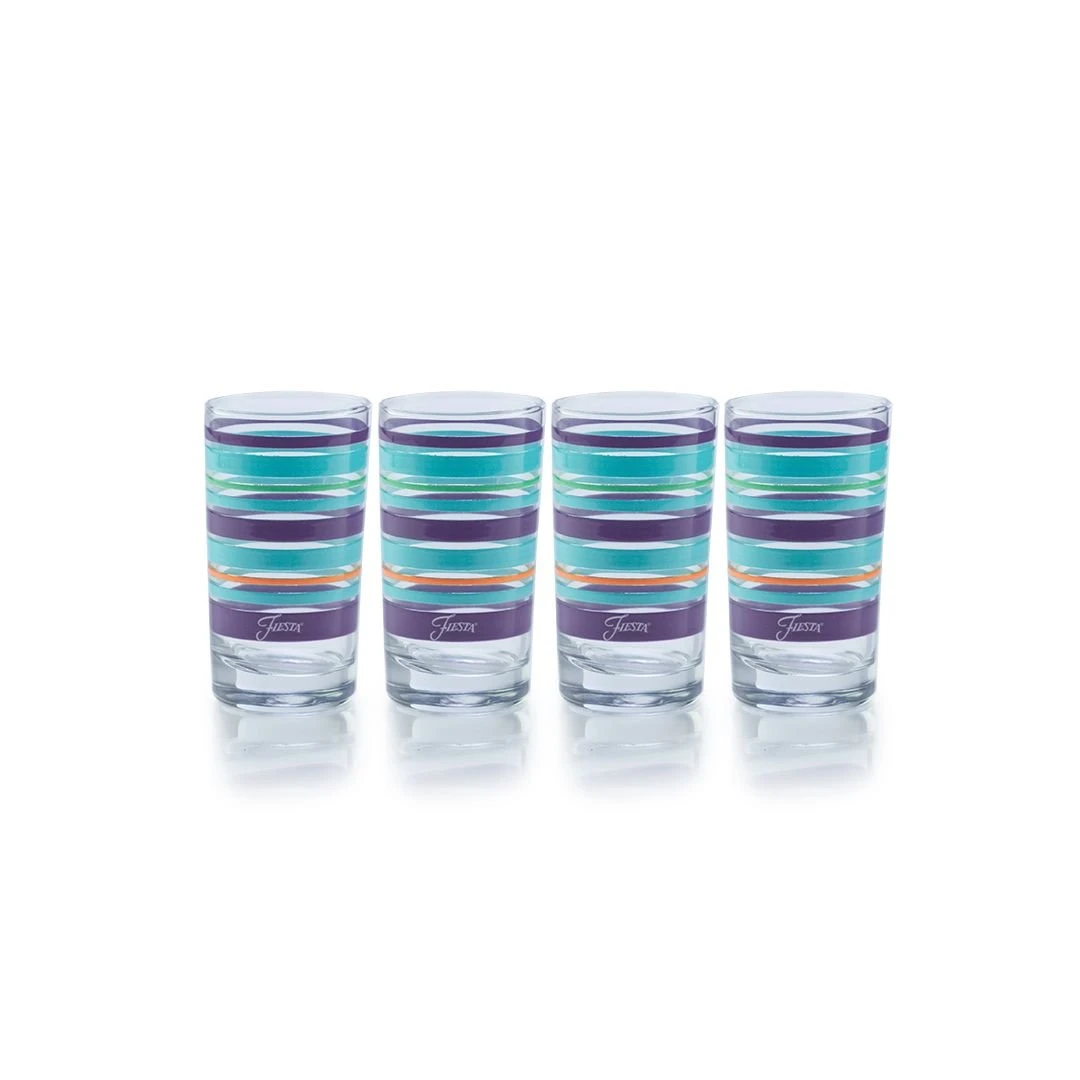 Fiesta® Drinkware Set Of 12 | Desert Stripes - Image 3