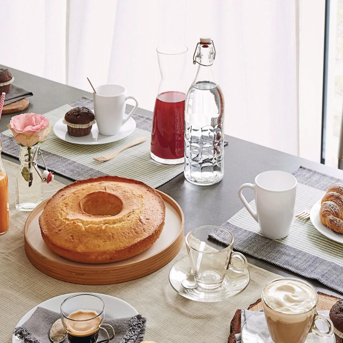 Bormioli Rocco 1L Ypsilon Cork Top Carafe - Image 4