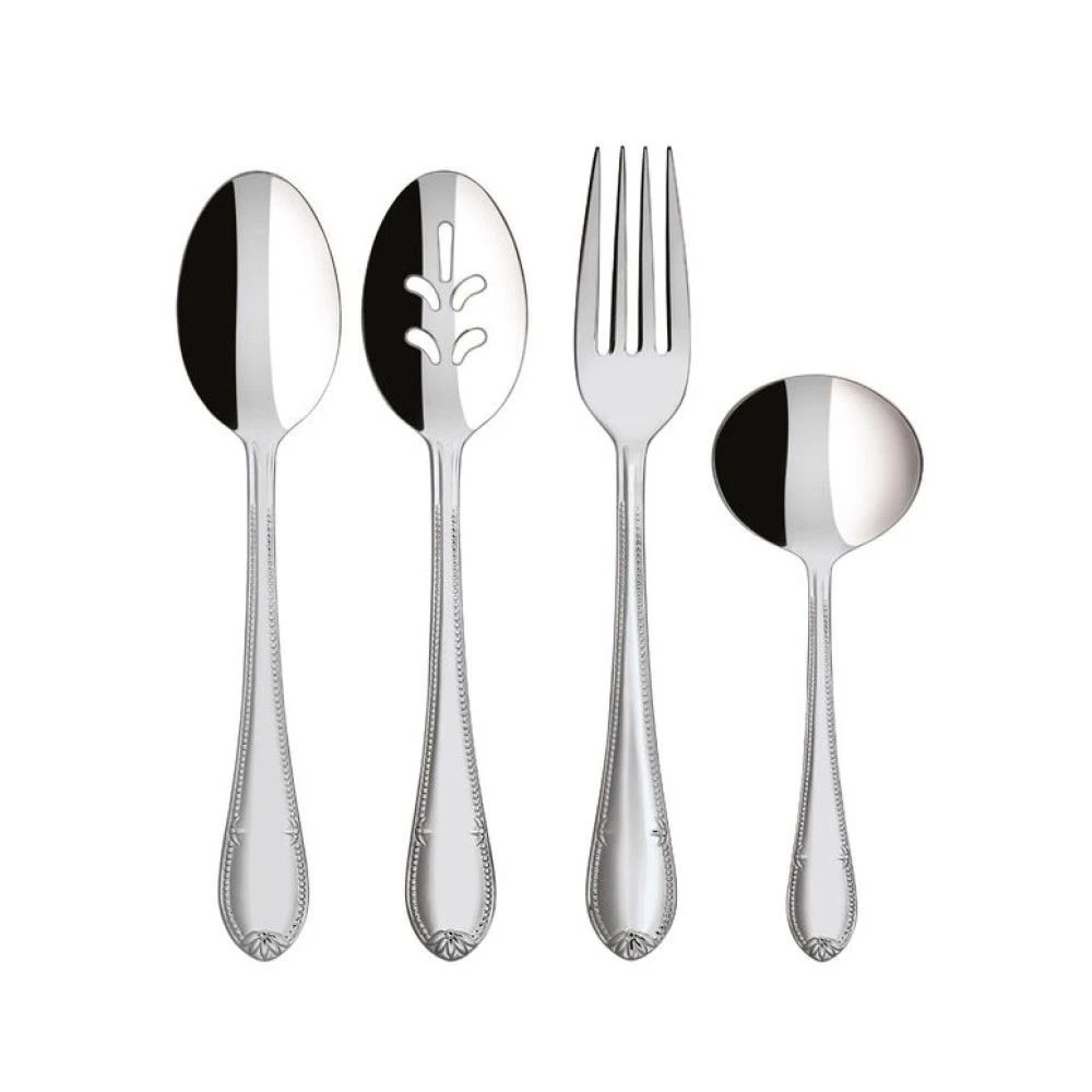 Villeroy & Boch 4-Piece Stainless Steel Serving Set | Mademoiselle