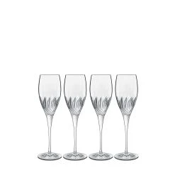 Luigi Bormioli Diamante Champagne/Prosecco 7.5oz Glass | Set Of 4