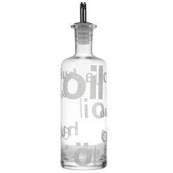 Typhoon 12oz Frosted Glass Oil/Vinegar Bottle