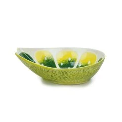 Typhoon World Foods 11" Oval Bowl | Lime