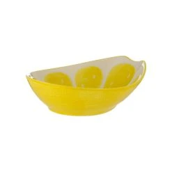 Typhoon World Foods 8.6" Oval Bowl | Lemon
