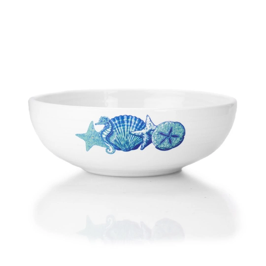 Fiesta® 38oz Medium Bistro Bowl | Coastal Seahorse