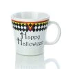 Fiesta® 15oz Tapered Mug | Harlequin Happy Halloween