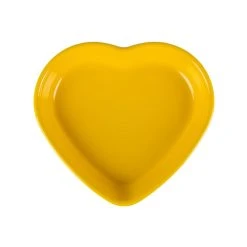 Fiesta® 26oz Large Heart Bowl | Daffodil