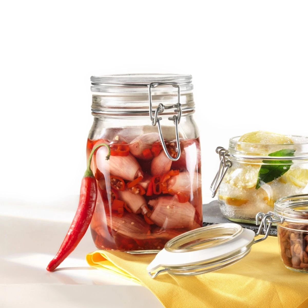 Bormioli Rocco 1L Swing Top Fido Canning Jar - Image 5