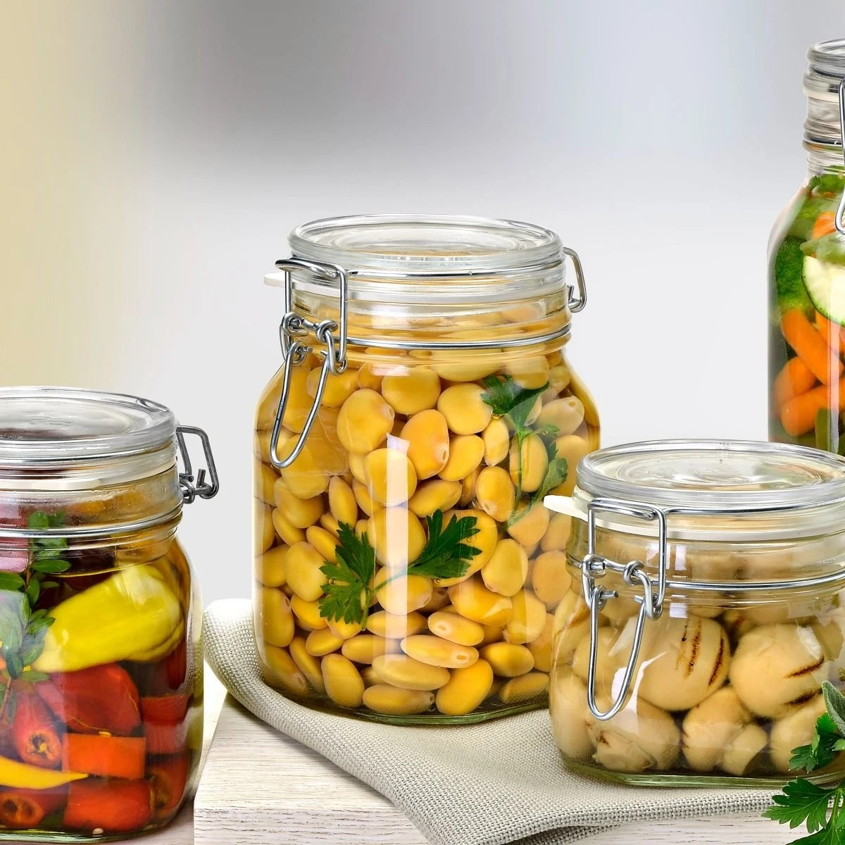 Bormioli Rocco 1L Swing Top Fido Canning Jar - Image 7