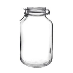 Bormioli Rocco 4L Swing Top Fido Glass Jar