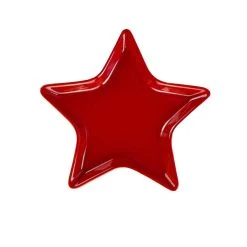 Fiesta® Star Plate | Scarlet
