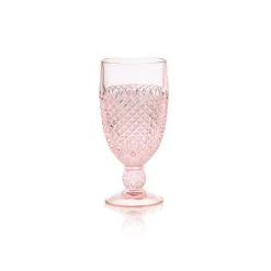 Mosser Glass Addison 10oz Goblet | Rose