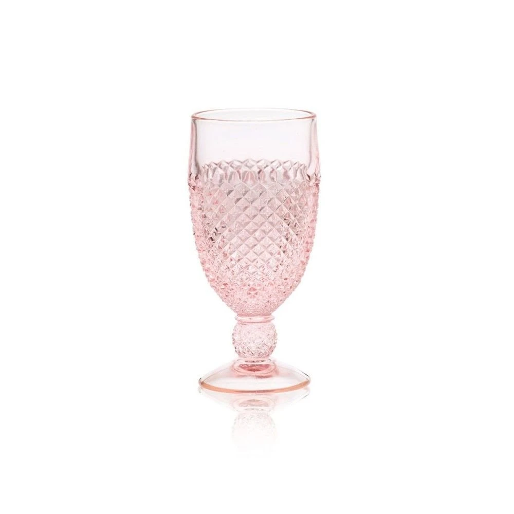 Mosser Glass Addison 10oz Goblet | Rose