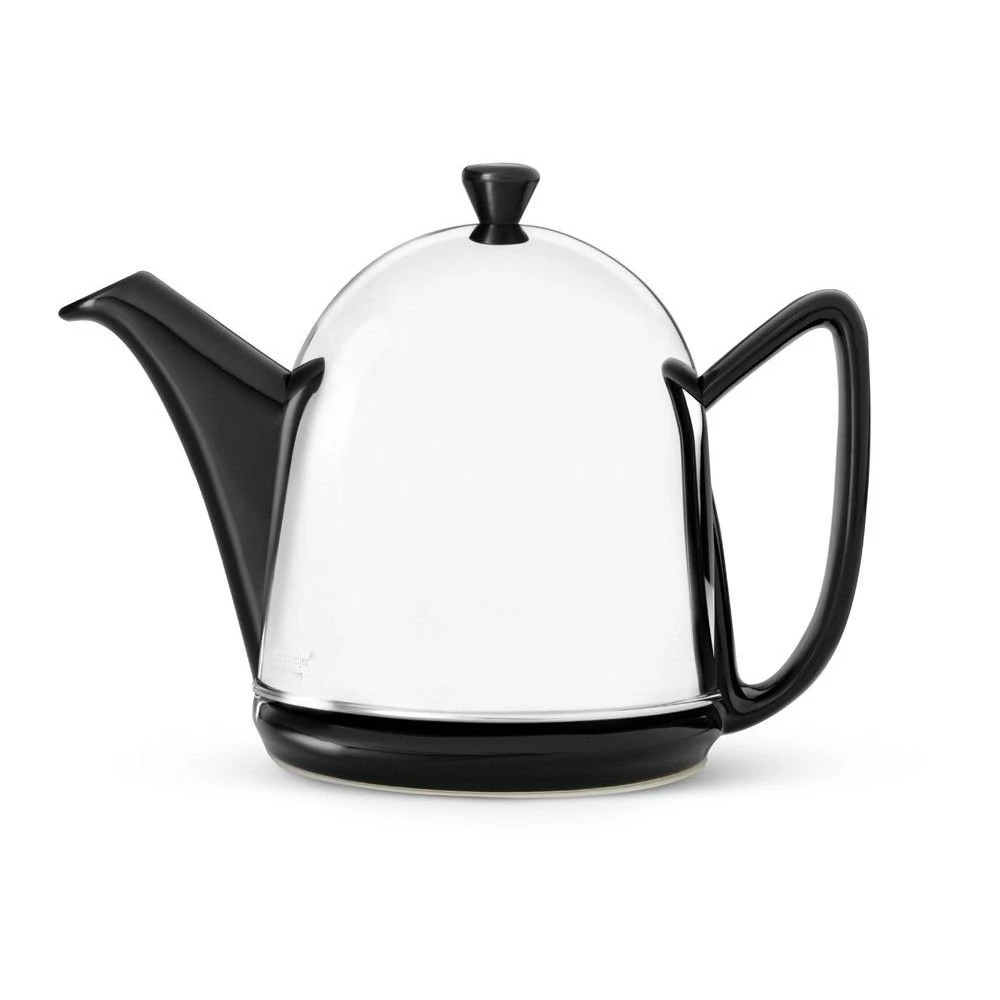 Bredemeijer 1L Cosy Manto Ceramic Teapot | Black