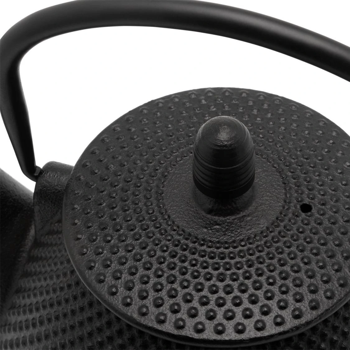 Bredemeijer 34oz Wuhan Cast Iron Teapot | Black - Image 2