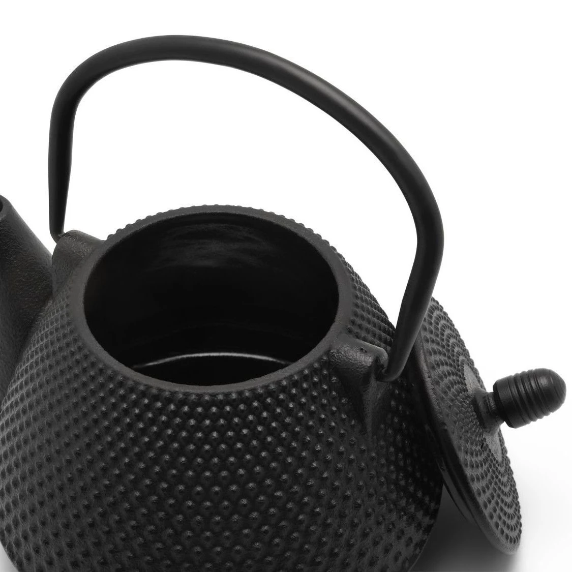 Bredemeijer 34oz Wuhan Cast Iron Teapot | Black - Image 4