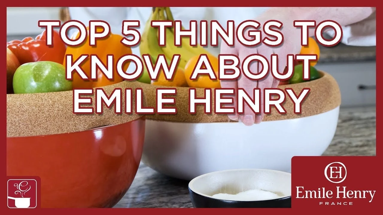 Emile Henry 4" Traditional Mug | Burgundy - Image 2