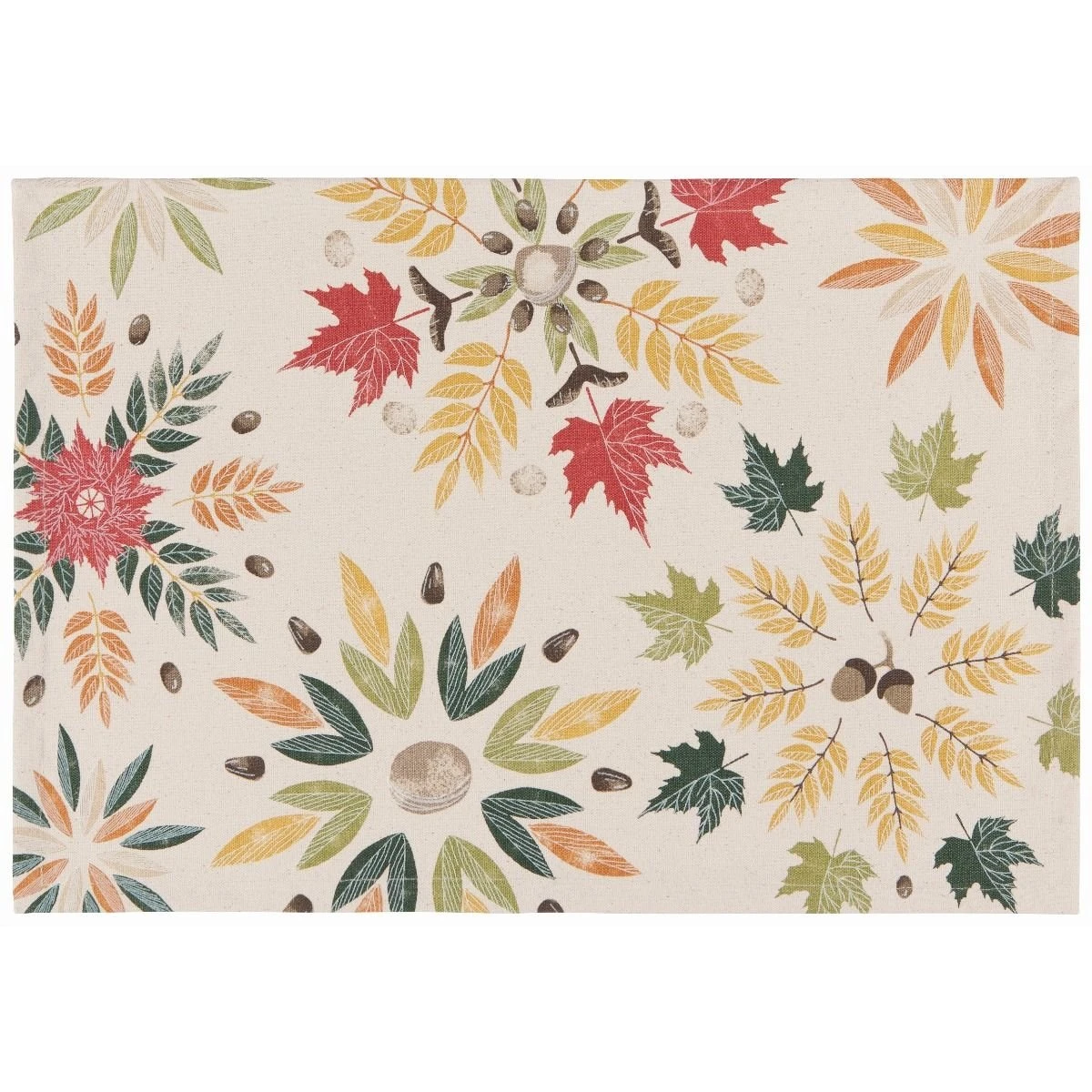 Danica Brands Now Designs By Danica 12" X 18" Printed Placemat | Fall Foliage
