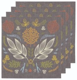 Danica Brands Now Designs By Danica 18" Printed Napkins (Set Of 4) | Autumn Glow
