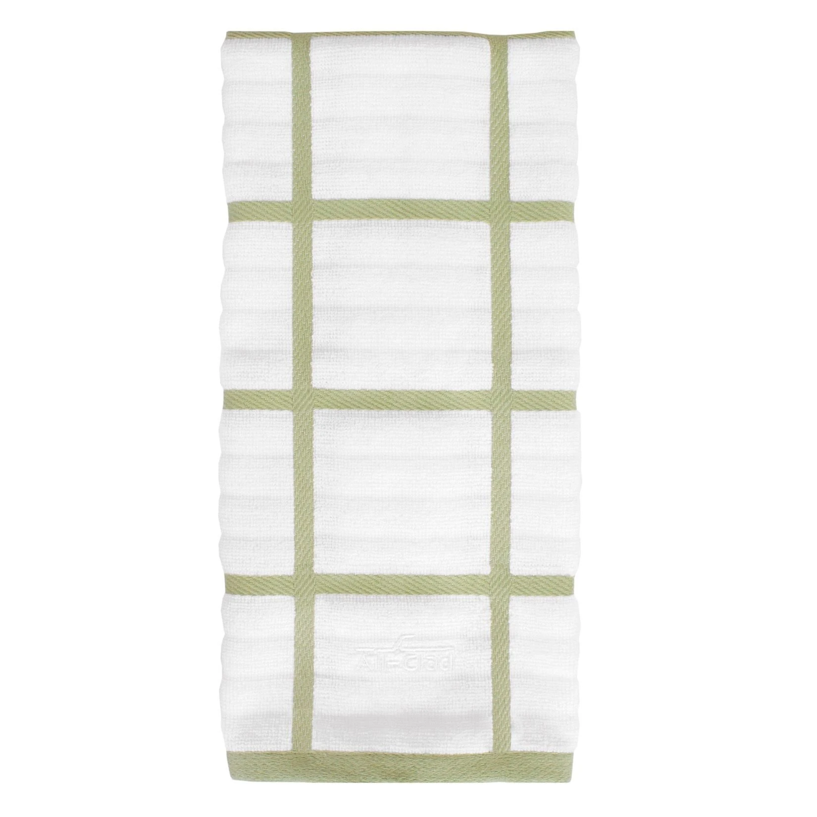 All-Clad Antimicrobial Kitchen Towel | Check Fennel
