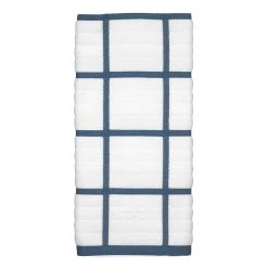 All-Clad Antimicrobial Kitchen Towel | Check Cornflower
