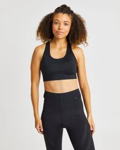 AYBL Fusion Sports Bra - Black