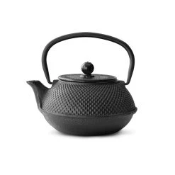 Bredemeijer 27oz Jang Cast Iron Tea Pot | Black