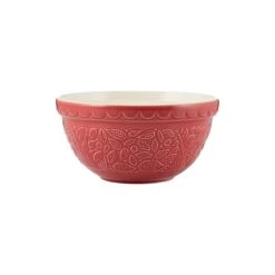 Mason Cash In The Forest S30 (1.25 Qt) Embossed Mixing Bowl | Hedgehog (Red)