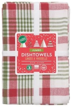 Danica Brands Now Designs By Danica Jumbo Dishtowels (Set Of 3) | Holiday